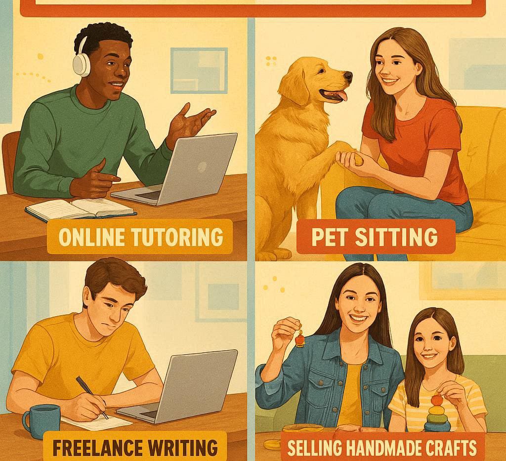 make money at 18 year olds