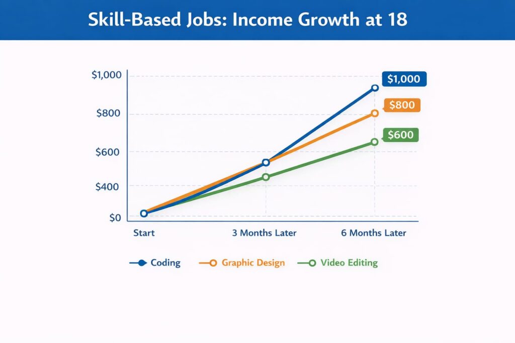skills based earning for teens