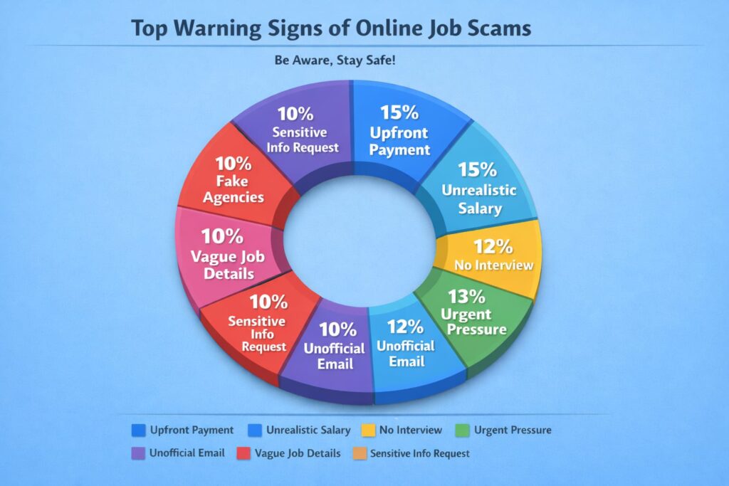 warning signs of fake jobs