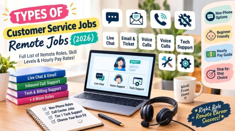 kind of customer service jobs