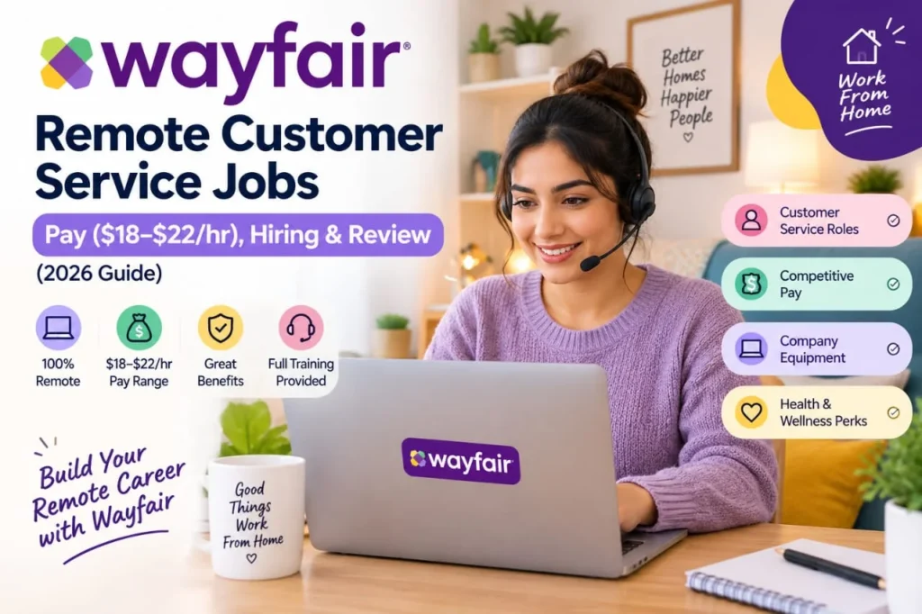 Wayfair Remote Customer Service Jobs, role salery