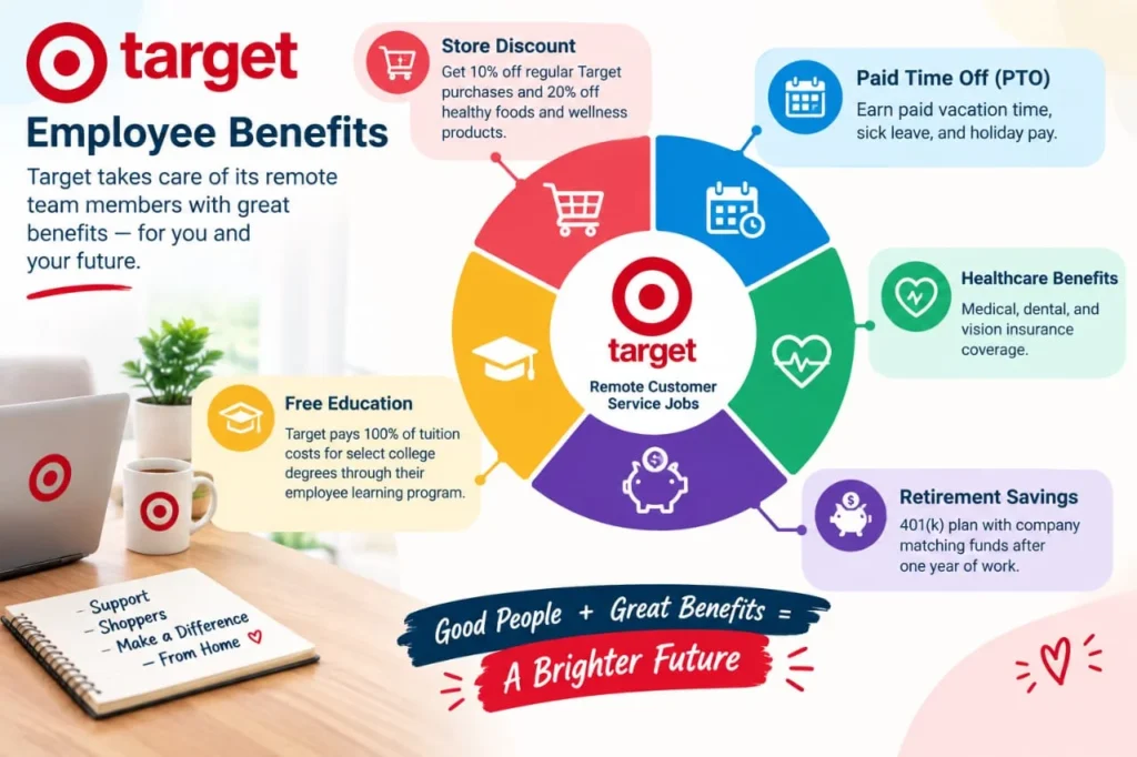 pat, benefits at working with target