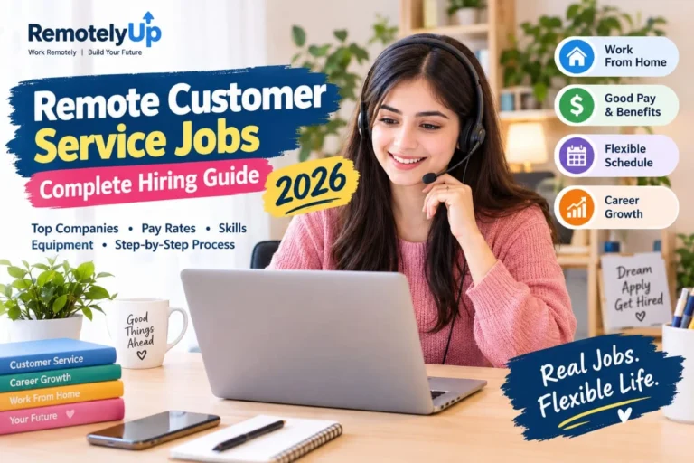 remote work from home customer service jobs